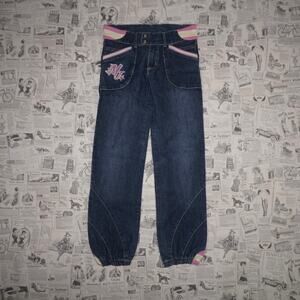10 - Vintage Y2K Miss jeans brand MJ embroidered girls pants